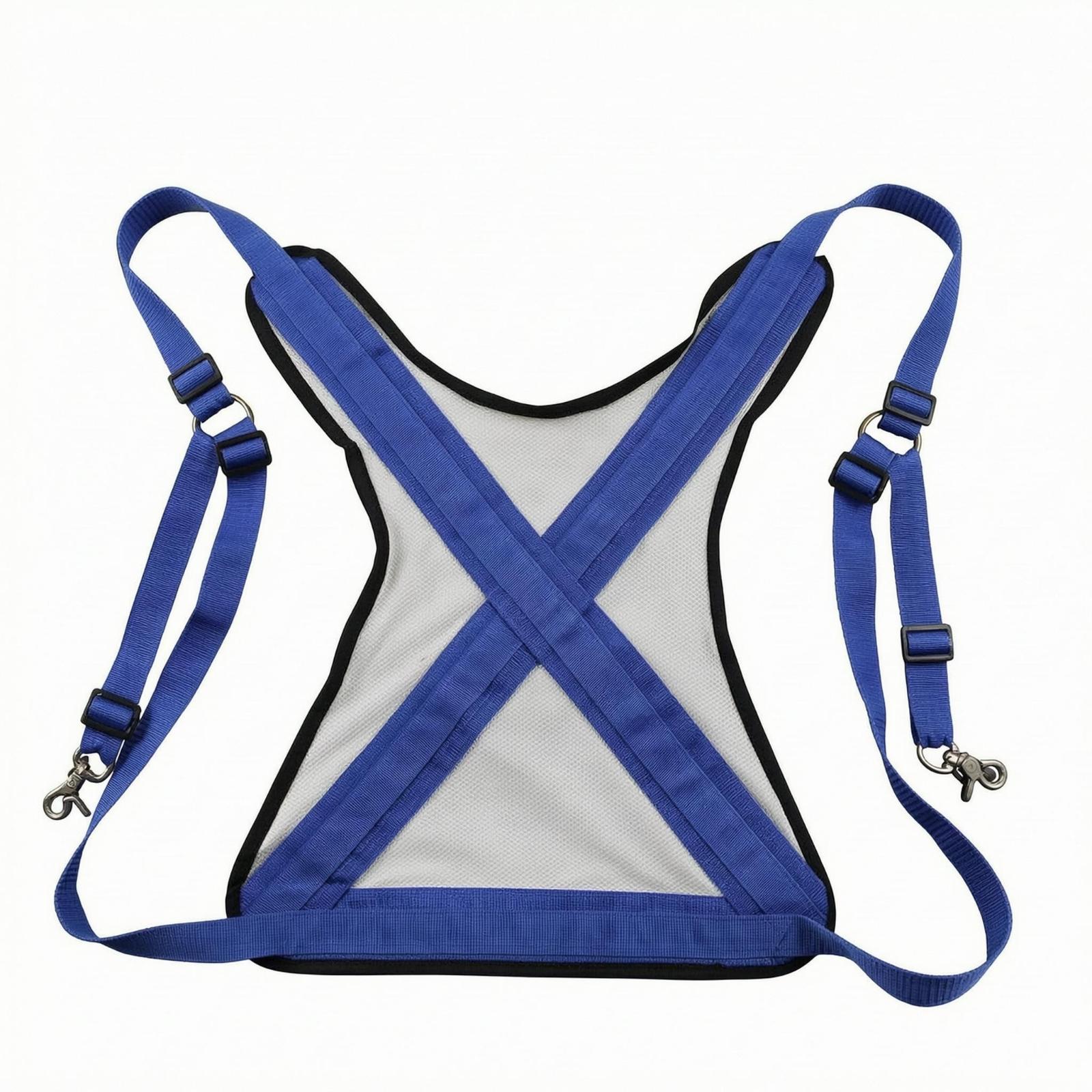 Fishing Vest - メッシュフィッシングベスト ハーネスバックル留め具 スポーツギア 負荷分散