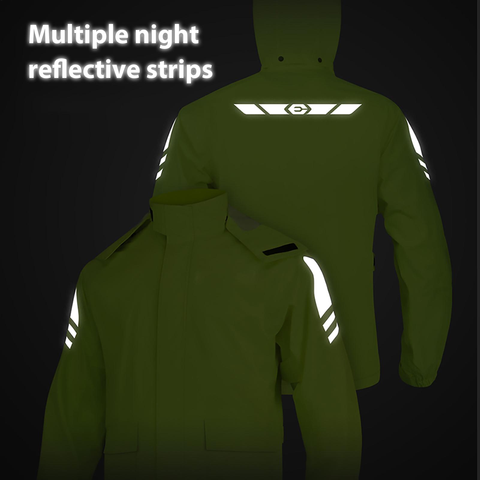 防水レインスーツ男性用通気性保護レインジャケットレインウェア - Fishing Rain Suit のレビューと価格